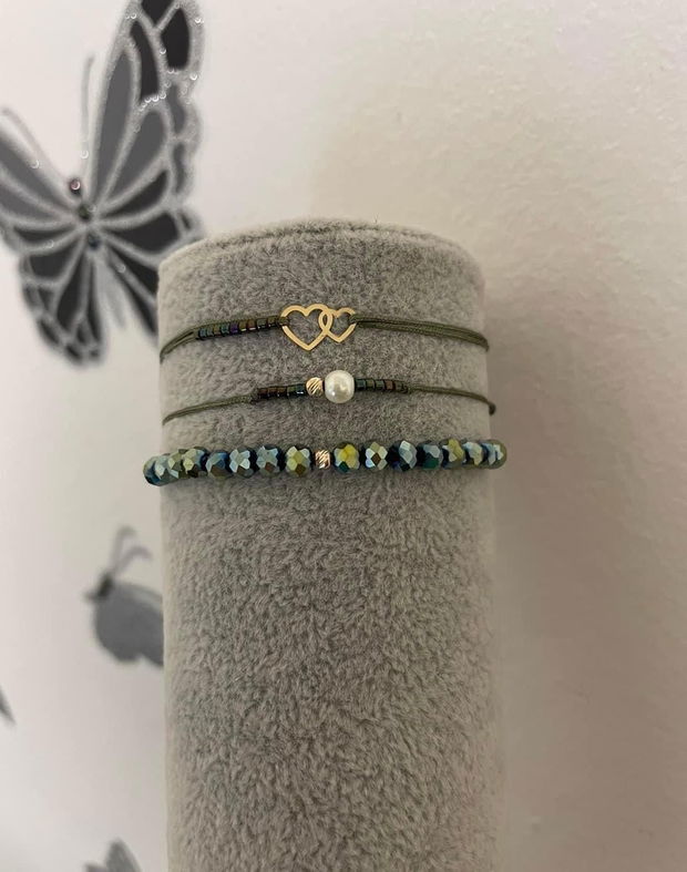 Set 3 bratari aur 14k
