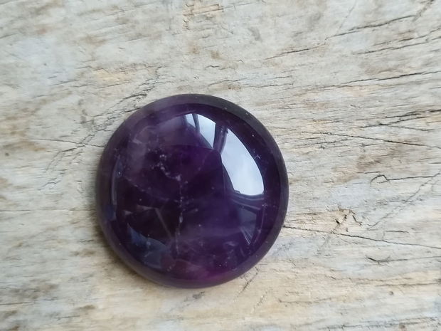 Cabochon ametist, 30 mm