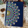 Agenda pictata A5 " Purple & Yellow"