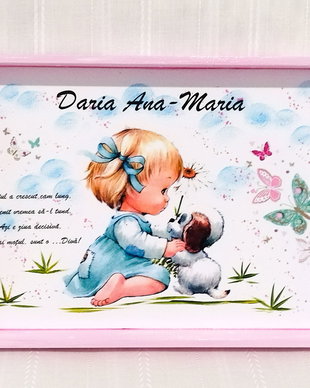 Tavita de mot/turta roz