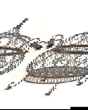 Cos din fier forjat antik brown