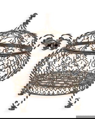 Cos din fier forjat antik brown