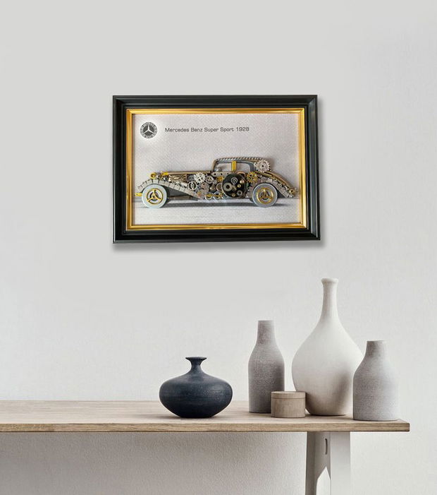 Mercedes Benz Cod M 675・Decoratiune cadou・Decor Vintage・Tablouri pentru living・Breslo cadouri