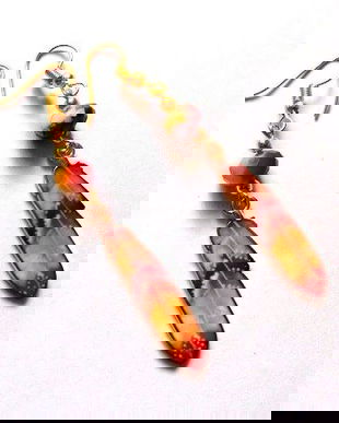 cercei cu rasina si cristale 46978