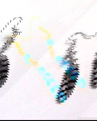 cercei cu rasina si cristale 46976