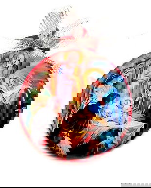 glob pe lemn cu nas:terea Domnului 47569