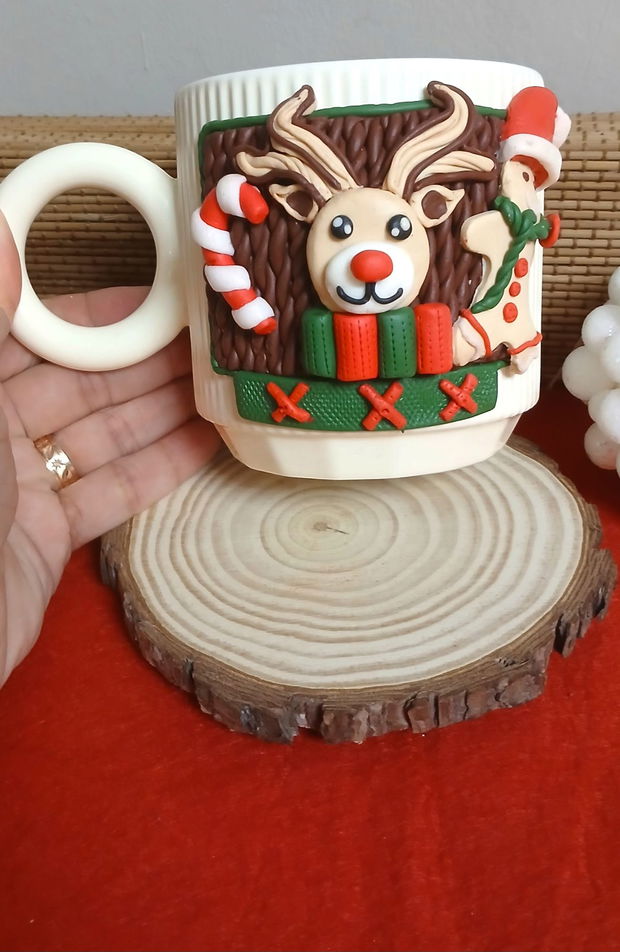 Căni decorate manual
