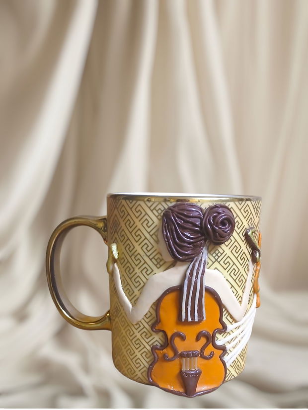 Căni decorate manual
