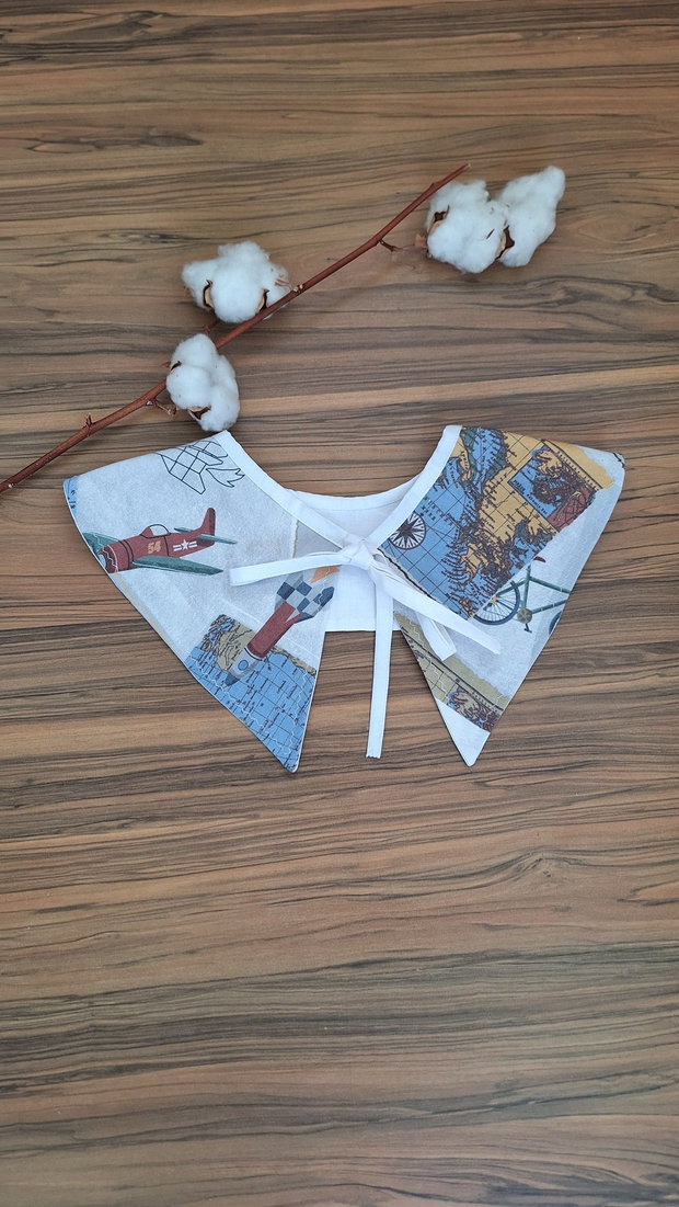 Guler Travelling/guler detasabil/guler cu 2 fețe