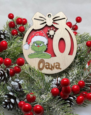 Glob personalizat Grinch