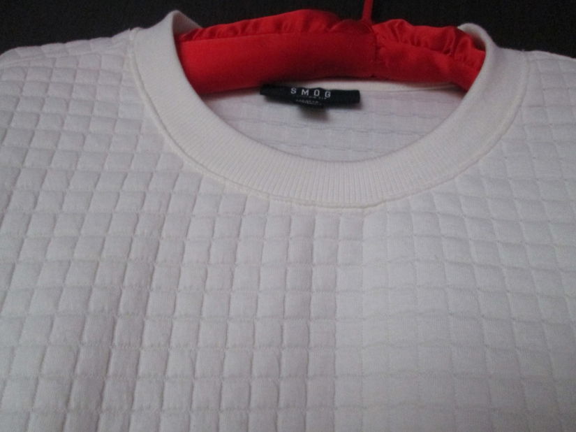 bluza crem eleganta L