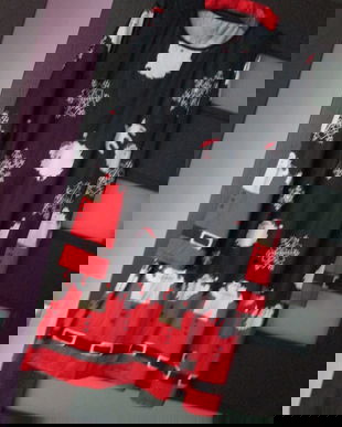 rochie simpatica cu Mos Craciun XL