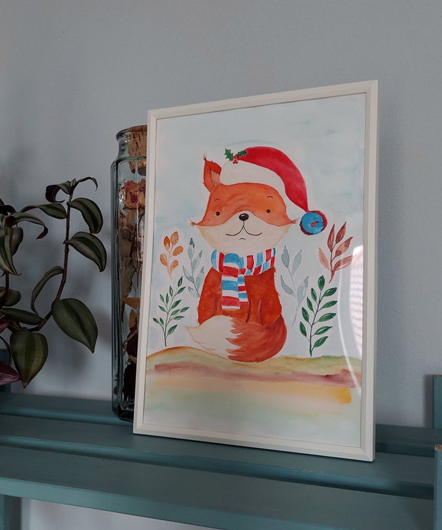 Tablouas Wintery Fox
