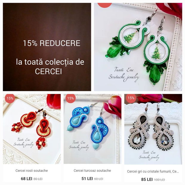 REDUCERE - CERCEI SOUTACHE