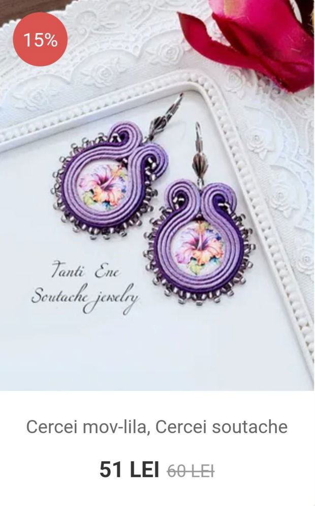 REDUCERE - CERCEI SOUTACHE