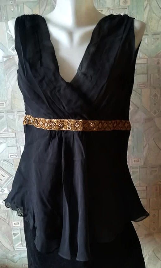 bluza voal si matase , cu broderie , Miguelina, S