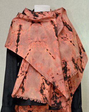 Esarfa Tye & Dye din bumbac, unicat