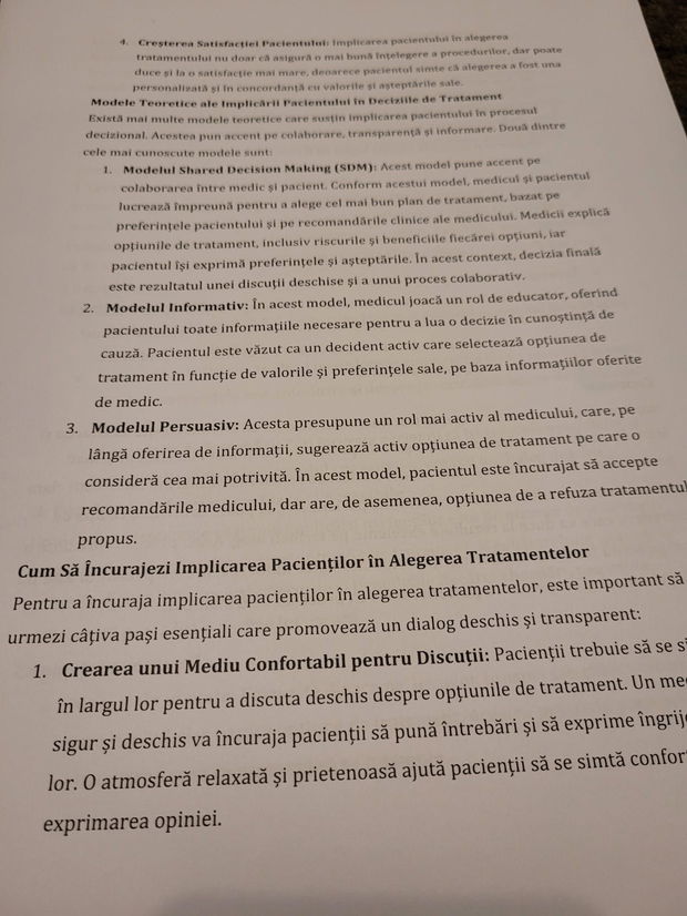 CAIET DE LUCRU - Fidelizarea Pacienților în Clinica Stomatologică: Strategii pentru Succesul Pe Termen Lung