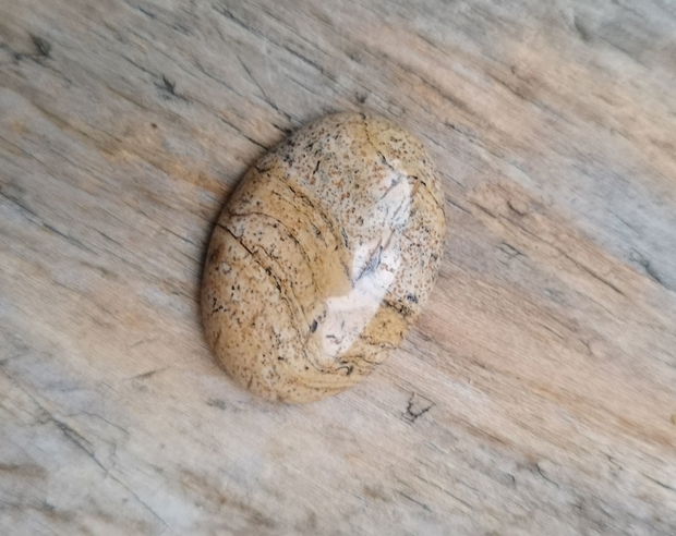 Cabochon jasper, 30x22 mm