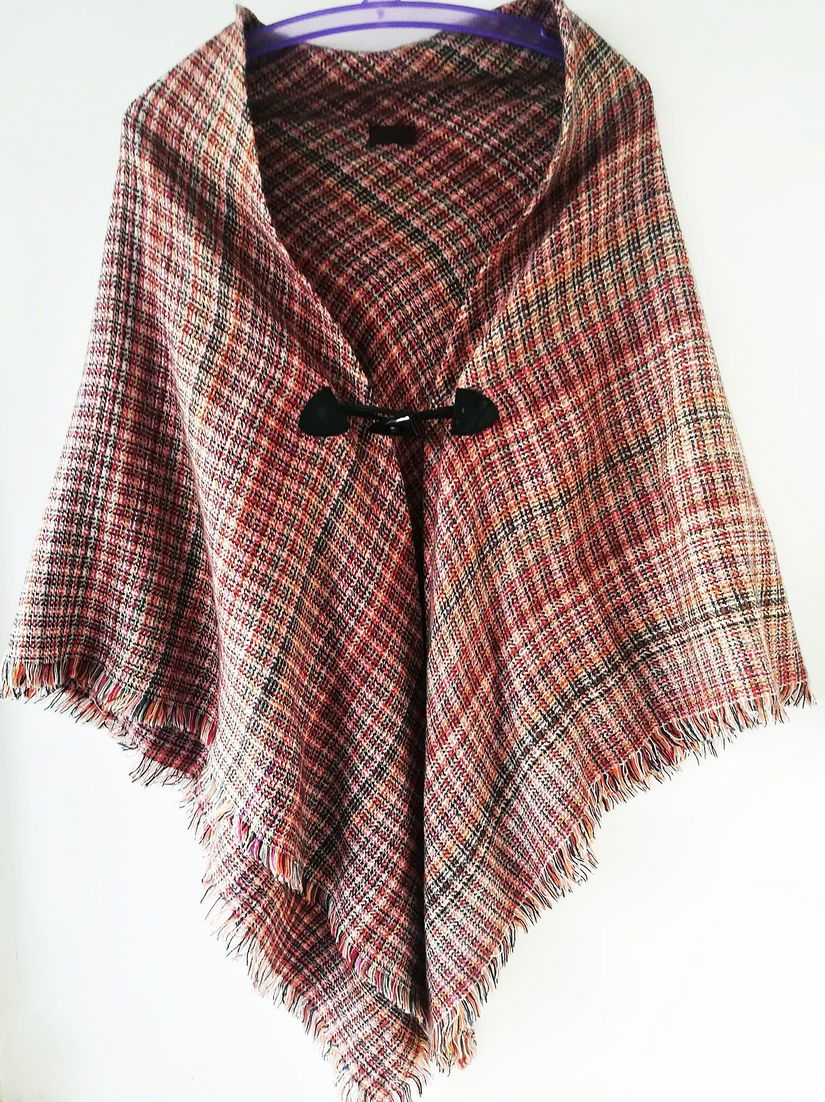 poncho stofa  multicolor , Double Milano ,M