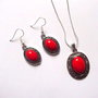 set howlite rosu 47763