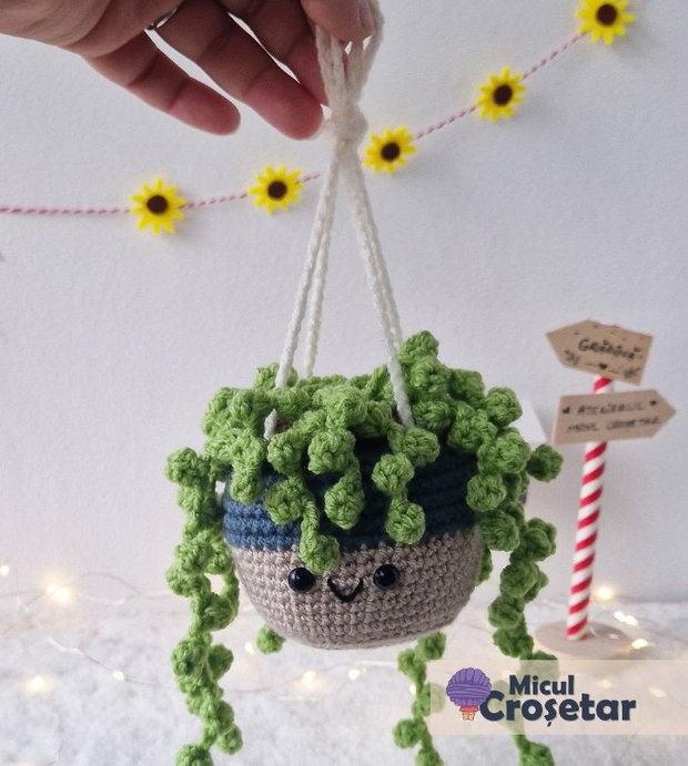 Jucarie crosetata - Plantuta curgatoare