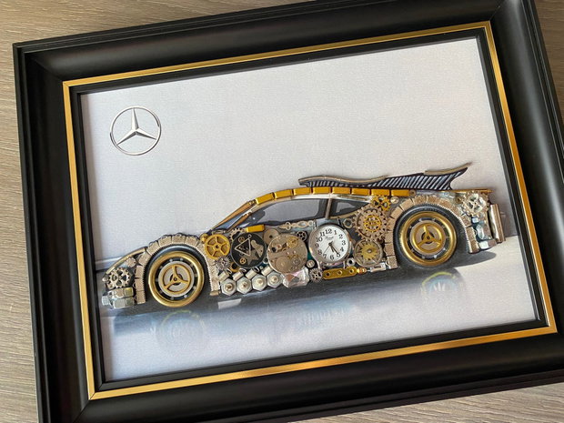Mercedes Benz Cod M 609・Steampunk Art・Industrial Decor Vintage・Bijuterii steampunk・Cadouri de lux