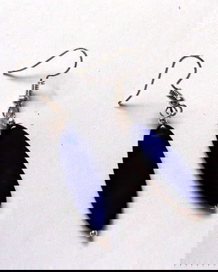 cercei cu sidef albastru 47033