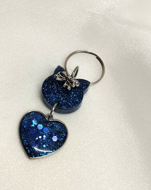 Breloc handmade - pisica