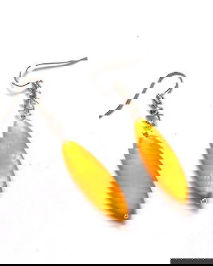 cercei cu sidef galben 47035