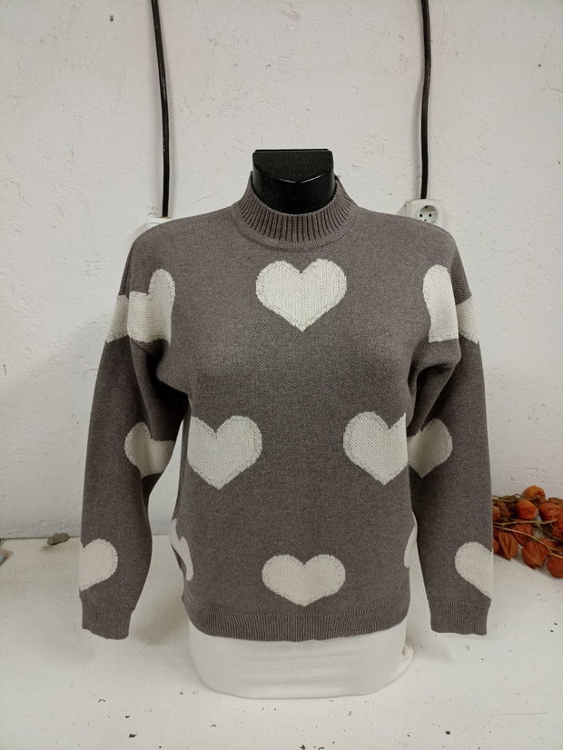 Pulover inimioare