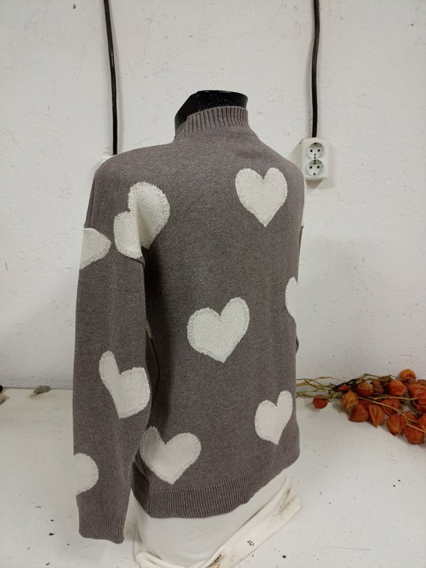 Pulover inimioare