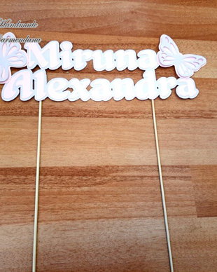 Cake toppers / decoratiuni personalizate