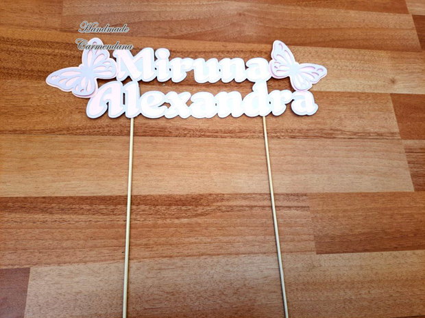 Cake toppers / decoratiuni personalizate