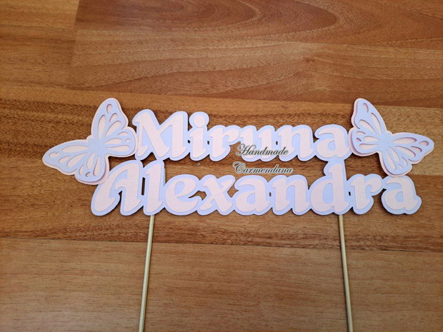 Cake toppers / decoratiuni personalizate