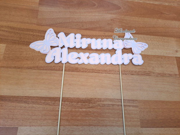 Cake toppers / decoratiuni personalizate