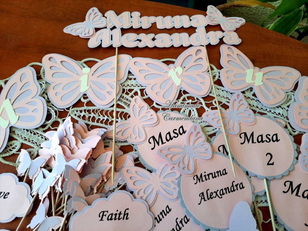 Set papetarie botez tematic Pisicuta Marie