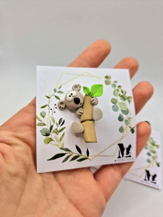 Mărțișor urs koala