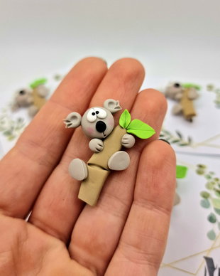 Mărțișor urs koala
