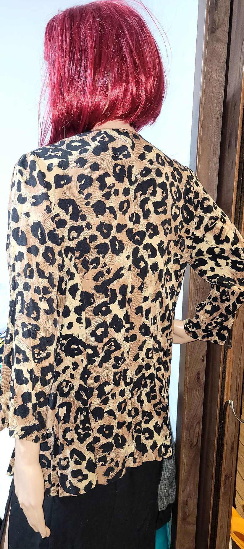 Bluza animal print marime L