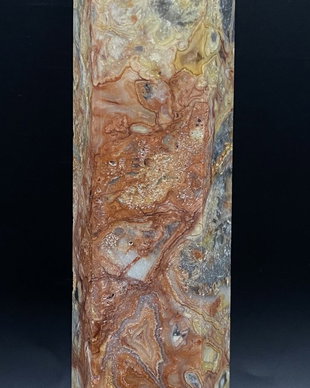 Agat Crazy Lace - Obelisc piatra semipretioasa