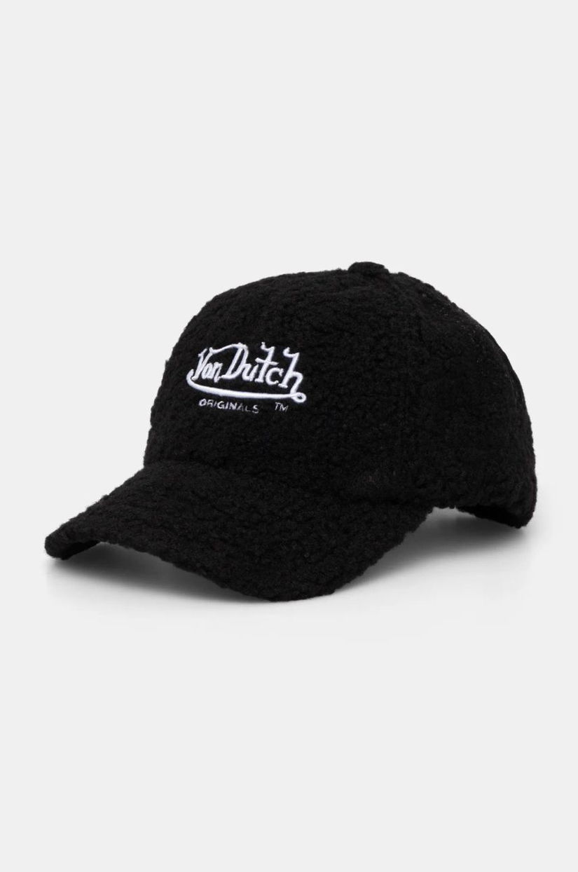 Von Dutch șapcă DB SEATTLE culoarea negru, cu imprimeu, 7030589