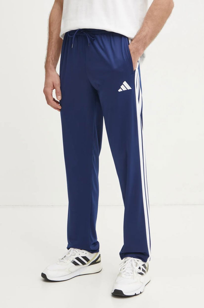 adidas pantaloni de trening M 3S TR OH PT culoarea bleumarin, cu imprimeu, JI8803