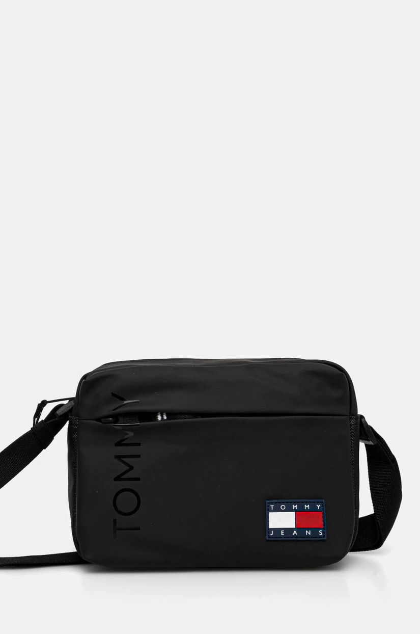 Tommy Jeans borsetă culoarea negru, AM0AM12901