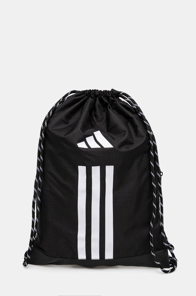 adidas Performance sac Essentials 3S culoarea negru, cu imprimeu, JE3217