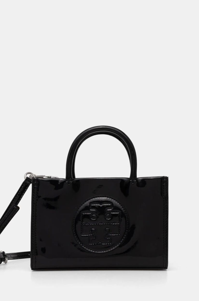 Tory Burch poseta Ella culoarea negru, 161878.001