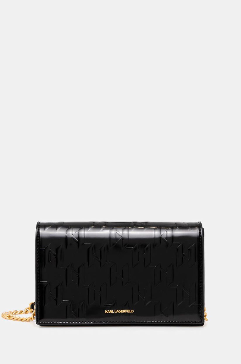 Karl Lagerfeld poseta culoarea negru, A1W32089