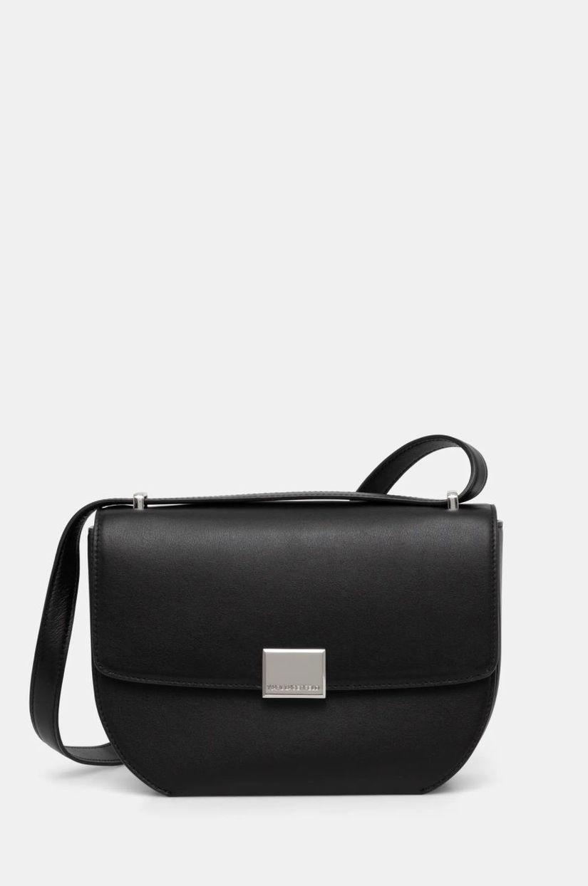 Karl Lagerfeld poseta de piele culoarea negru, A1W30444