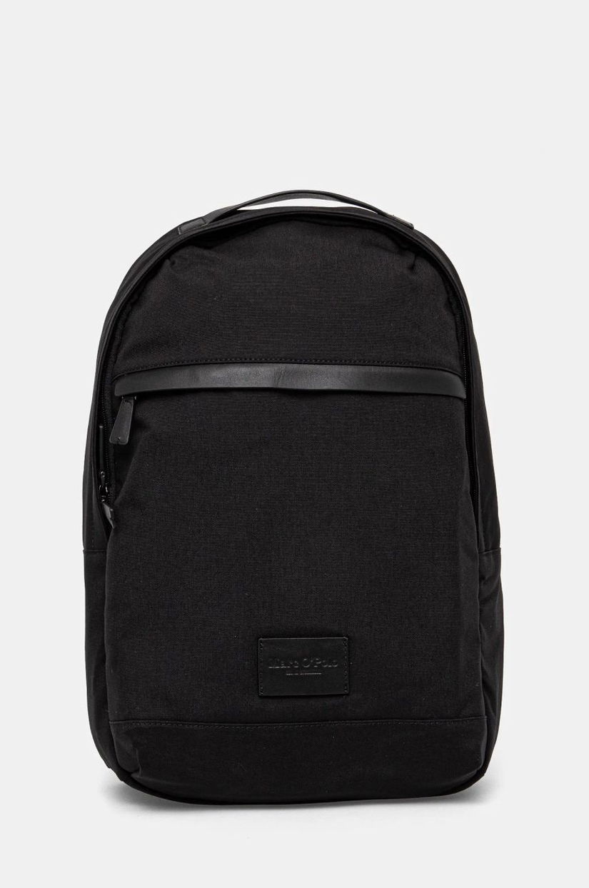 Marc O'Polo rucsac barbati, culoarea negru, mare, neted, 41121843301639