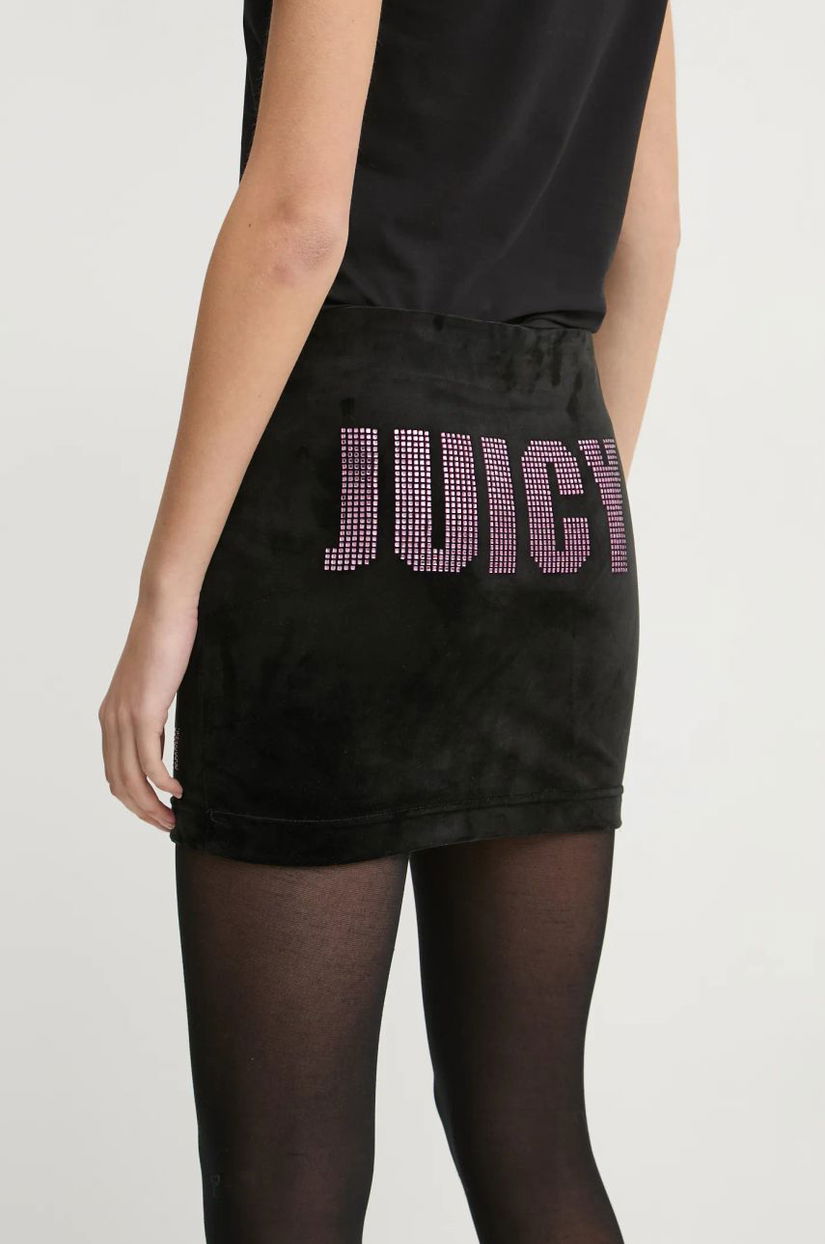 Juicy Couture fusta culoarea negru, mini, creion, JCBGS125864